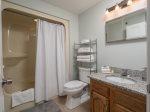 Bathroom with tub/shower combo